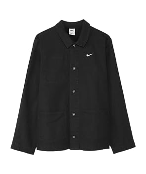 Nike Men's Life Unlined Chore Coat Black Size S : Amazon.com